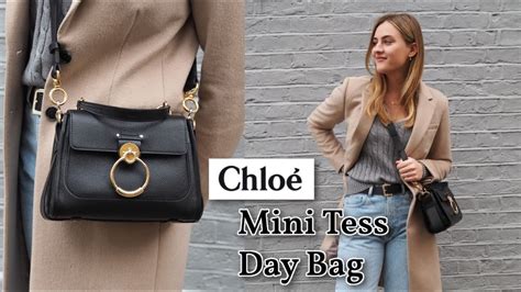 chloe mini tess day bag review|chloe medium tess bag.